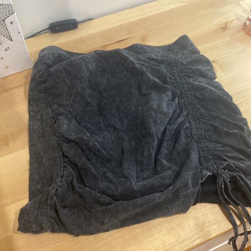 Mini black skirt